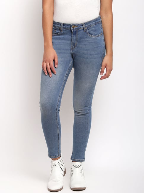 Tales & Stories Blue Mid Rise Jeans