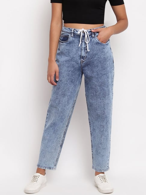 Tales & Stories Blue Mid Rise Jeans