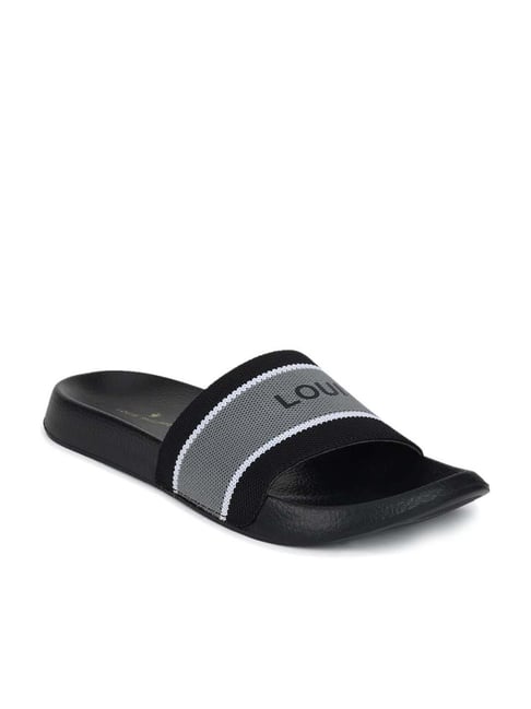 Buy Louis Philippe Men's Black Slides for Men at Best Price @ Tata CLiQ