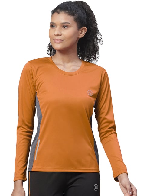 Buy Chkokko Dark Mustard Regular Fit T 