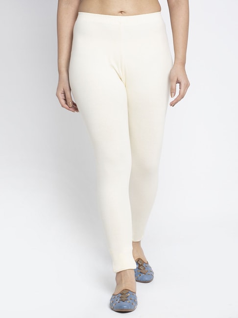 Buy White Leggings for Women by V&M Online | Ajio.com