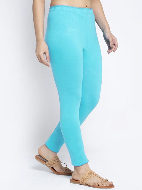 Buy RELIABLELIFESTYLE Plain chudidaar Leggings Combo for Women -Purple & Sky  Blue -XL at Amazon.in