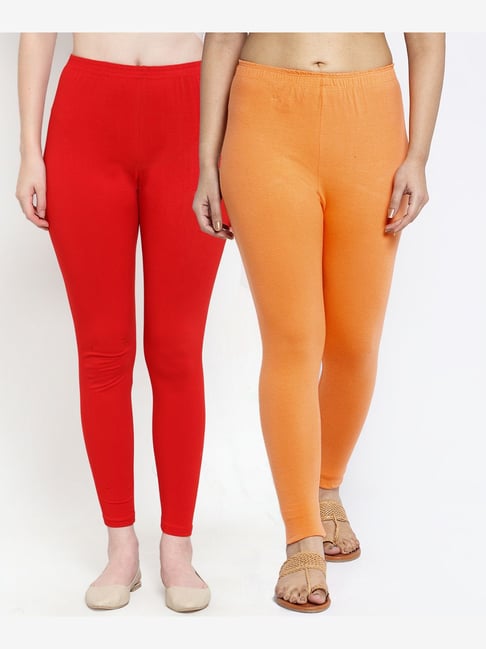 Buy Gracit Multicolor Regular Fit Leggings for Women¿s Online @ Tata CLiQ