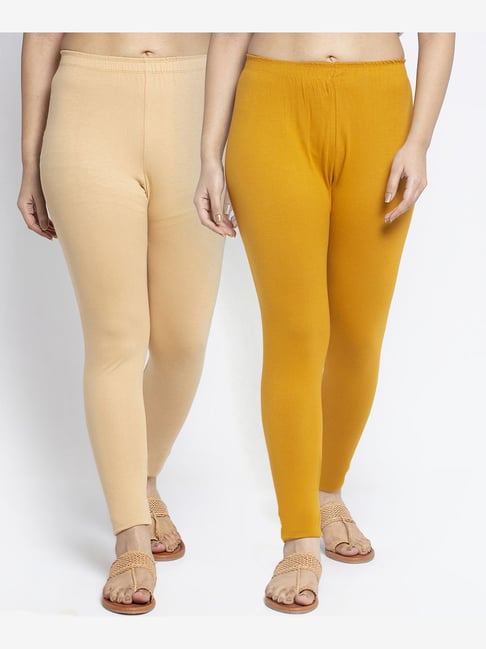 Buy Gracit Multicolor Regular Fit Leggings for Women¿s Online @ Tata CLiQ
