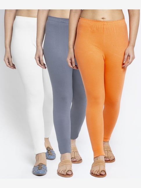 Buy Gracit Multicolor Regular Fit Leggings for Women¿s Online @ Tata CLiQ