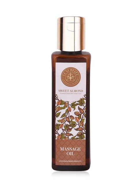 Luxuriate Sweet Almond Natural and Herbal Massage Oil - 100 ml