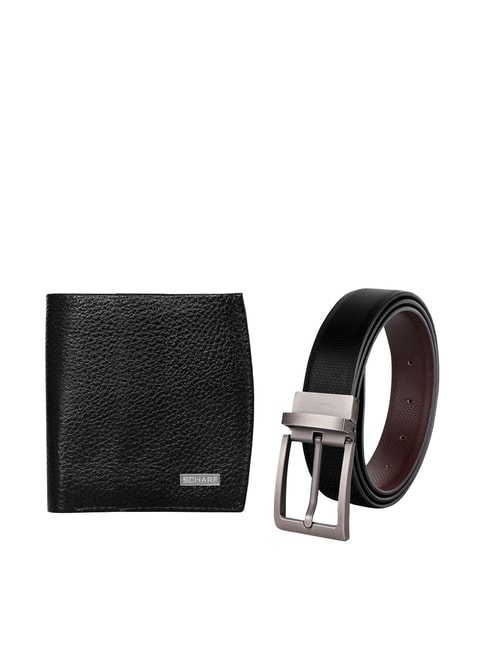 Napa Hide Men's 100% Genuine Leather Wallet & Belt Combo (NPHCOMBO003) –  WILDHORN