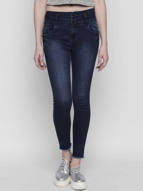 Buy High Star Blue Slim Fit Jeans for 