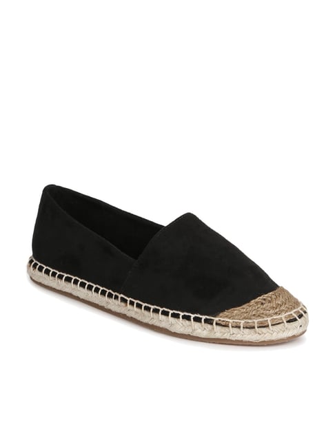 Truffle Collection Women's Black Espadrille Shoes