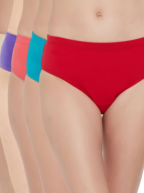 Buy Soie Multicolor Hipster Panty - (Pack Of 6) for Women Online @ Tata CLiQ