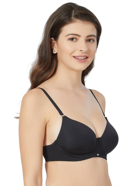 Buy Soie Multicolor Non Wired Padded T-Shirt Bra - (Pack Of 2) for Women  Online @ Tata CLiQ