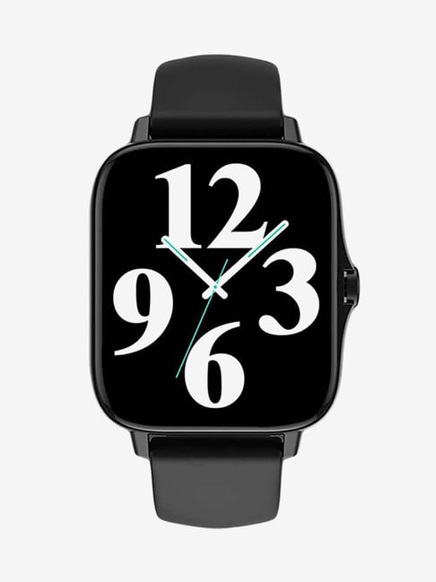 Pebble Cosmos SpO2 Bluetooth Calling Smartwatch (Black)