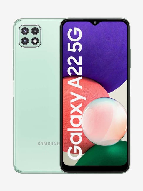 Samsung Galaxy A22 128 GB (Mint) 6 GB RAM, Dual SIM 5G