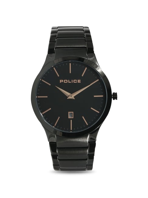 Police horizon watch black on sale price