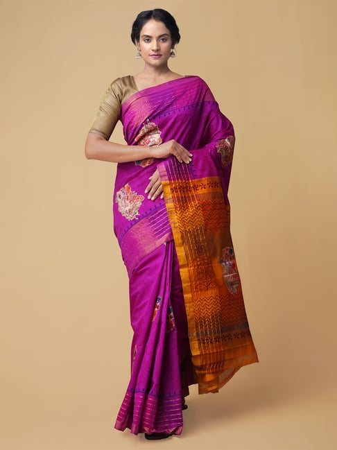 Handloom Annam Chettinad cotton saree – VIKA Boutique