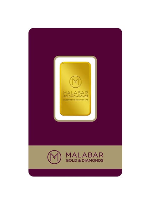 Buy Malabar Gold and Diamonds 24k 20gm Gold Bar Online At