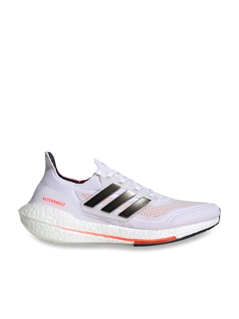 Adidas Men's ULTRABOOST 21 Off White Running Shoes