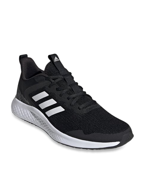 Buy Adidas Men's FLUIDSTREET Core Black Running Shoes for Men at
