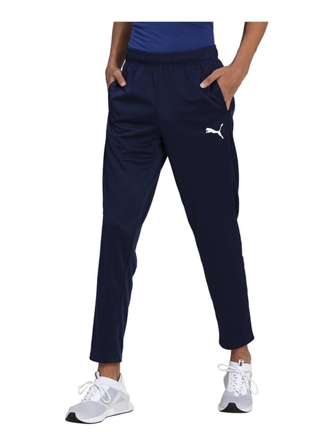 Puma Active Tricot Navy Regular Fit Trackpants-Puma-Apparel-TATA CLIQ