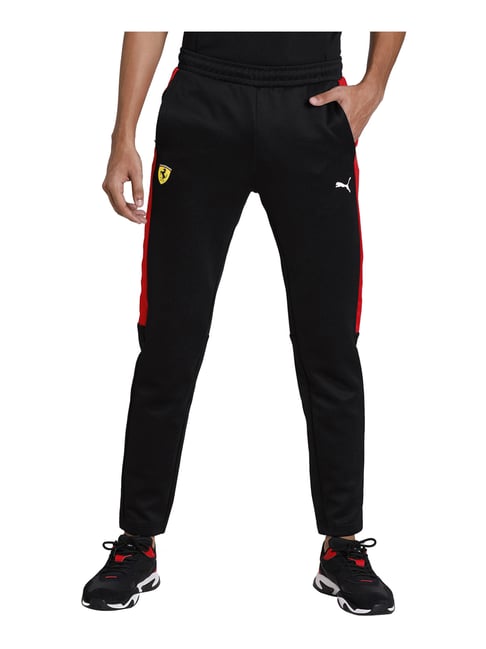 Buy Puma Black Regular Fit Trackpants for Mens Online Tata CLiQ