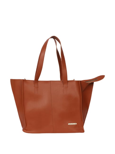 Bagsy Malone Superstar Tan Medium Tote Handbag Price in India