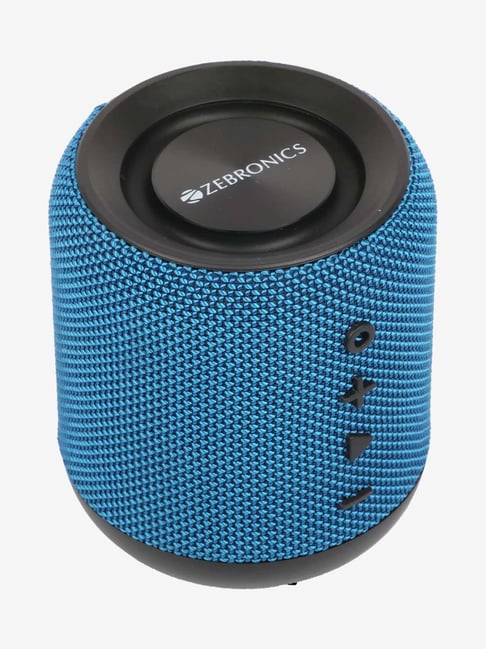 Zebronics Zeb-Music Bomb 10W TWS Bluetooth Speaker (Blue)