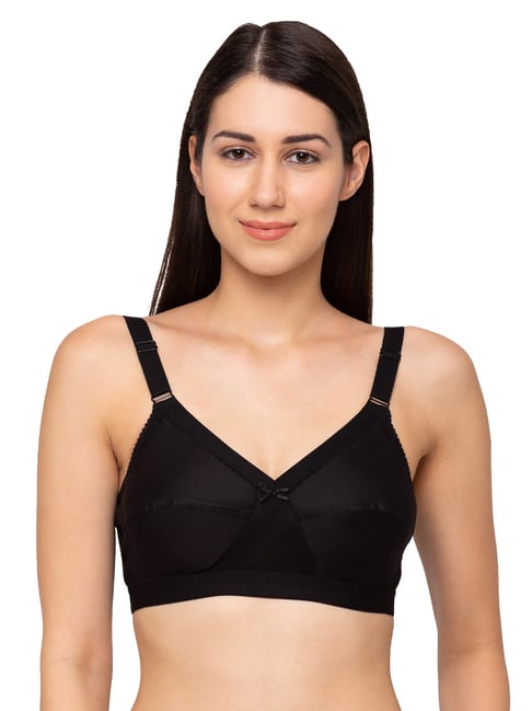 Buy Juliet Black Non Wired Non Padded Everyday Bra for Women Online @ Tata  CLiQ
