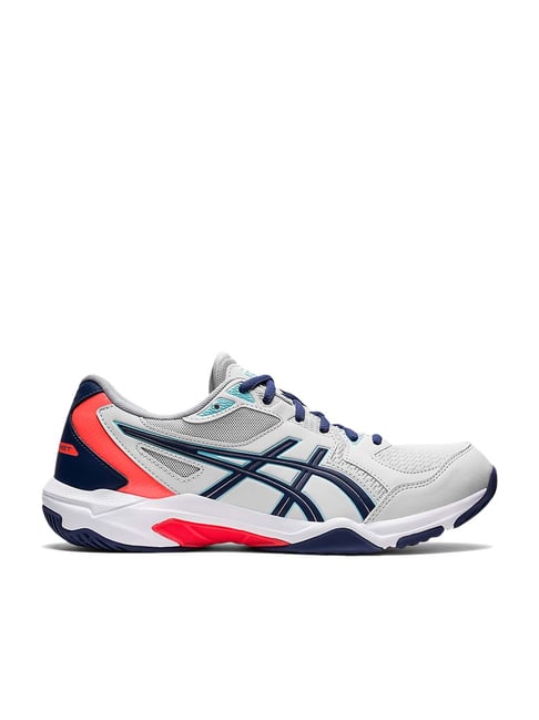 Asics Men's GEL-Rocket 10 Off White Indoor Court Shoes
