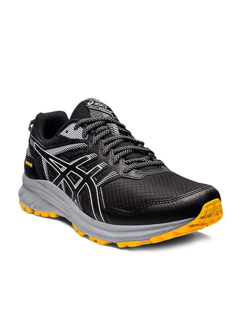 Asics Men's Trail Scout Black Running Shoes