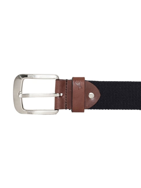 Buy Fastrack Black Leather Waist Belt for Men Online At Best Price ...