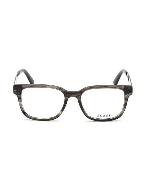 Buy Guess Grey Square Eye Frames for Men Online At Best Price Tata CLiQ
