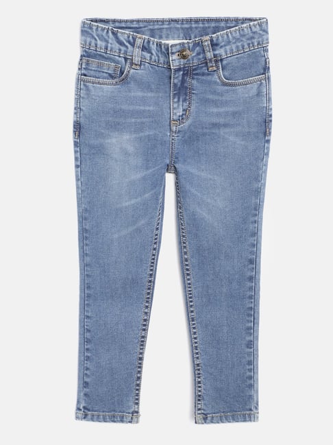 Cherry Crumble By Nitt Hyman Kids Blue Washed  Jeans