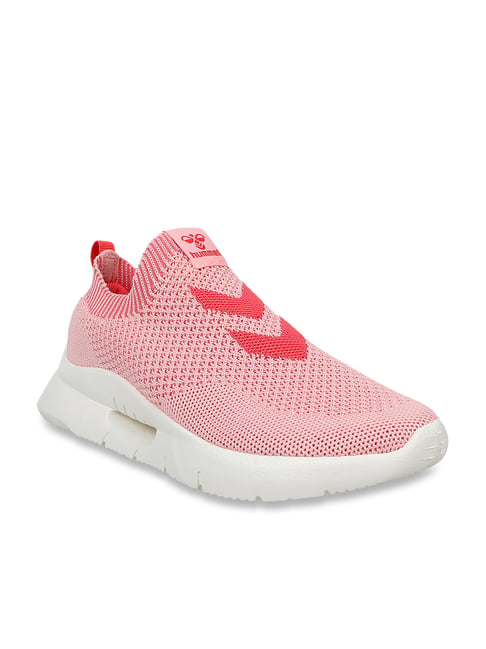 Hummel Women's Tatum Seamless Blush Pink Walking Shoes