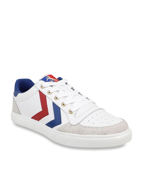 Hummel Men's Stadil White Casual Sneakers