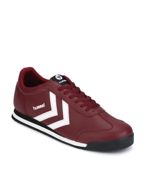 Buy Hummel Men's Messmer 23 Bordeaux Running Shoes for Men at Best