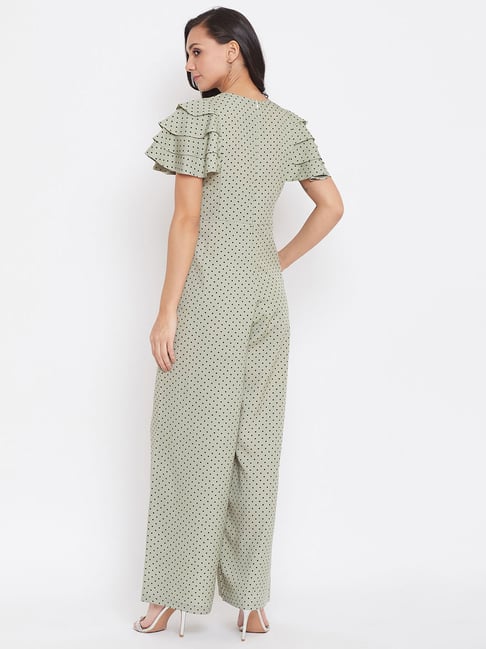 Carolina Herrera Long Sleeve Jumpsuit with Overskirt - District 5 Boutique