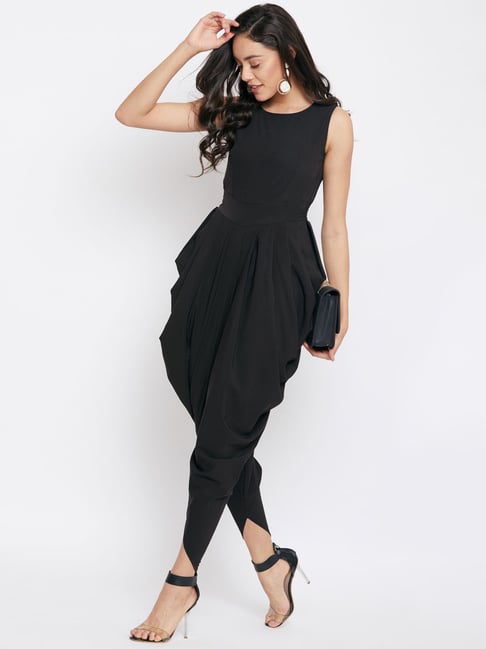 Buy Uptownie Lite Black Maxi Dhoti Jumpsuit for Women Online @ Tata CLiQ