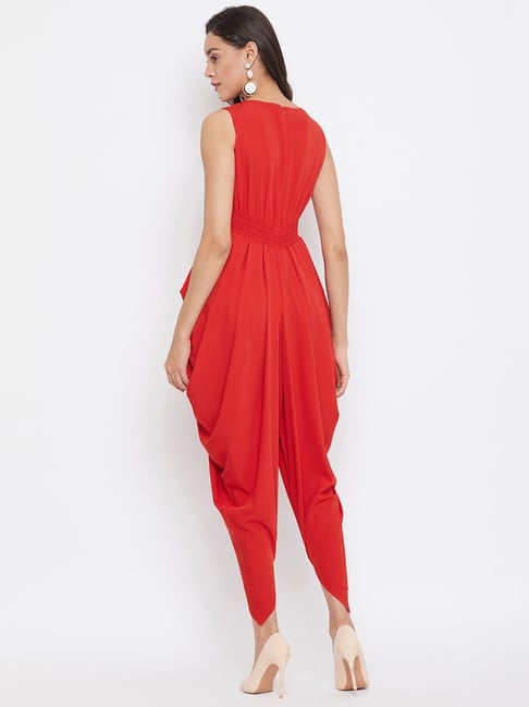 Front pleat Dhoti style jumpsuit – Mabish Store