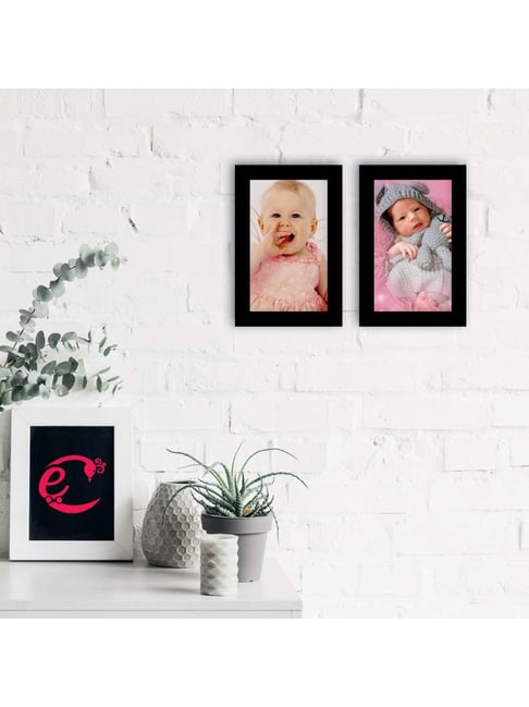 eCraftIndia Memory Wall Collage Photo Frame - Set of 2 Photo Frames for 2 Photos of 4'x6'