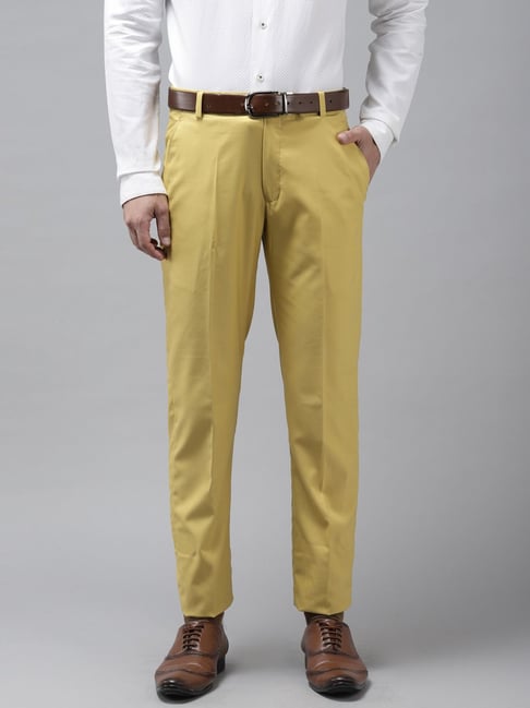 Buy Terra Luna Nash Solar Yellow for Men Online  Tata CLiQ Luxury