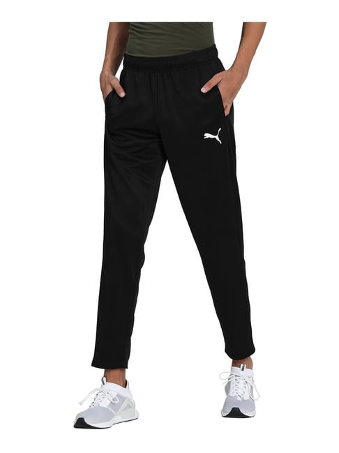 Puma Active Tricot Black Regular Fit Trackpants-Puma-Apparel-TATA CLIQ