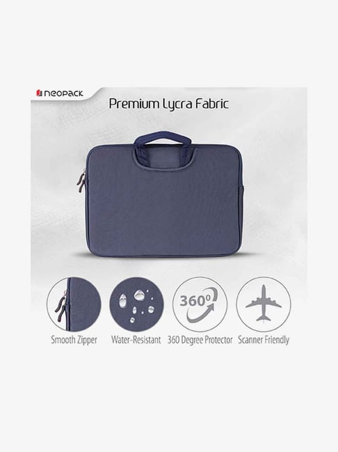 Buy Neopack Handle Sleeve Laptop Bag for all Inch (Navy Blue
