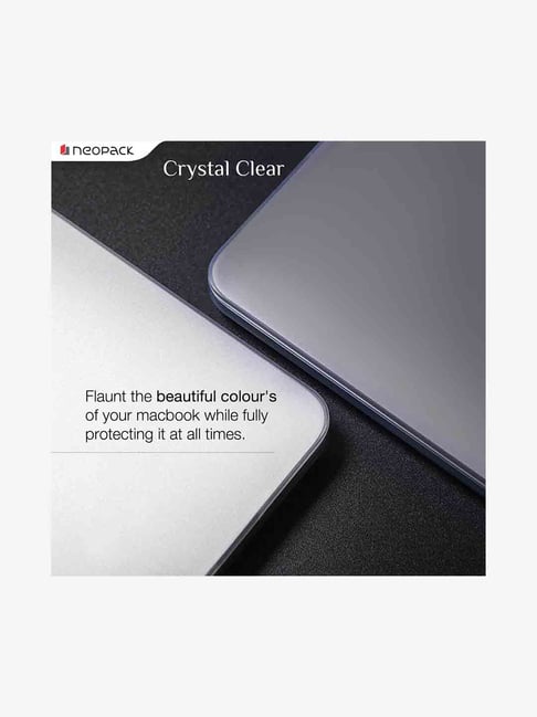 Neopack iShield Hard Shell Case for MacBook Air 13 Inch (Crystal Clear)