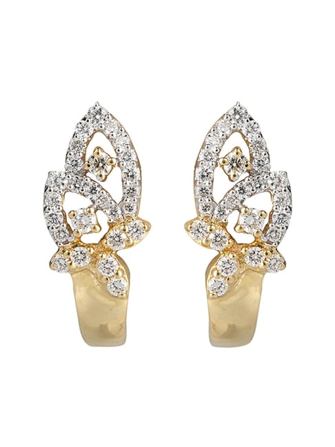 Gold Earrings - WHPS3133 | Waman Hari Pethe Sons