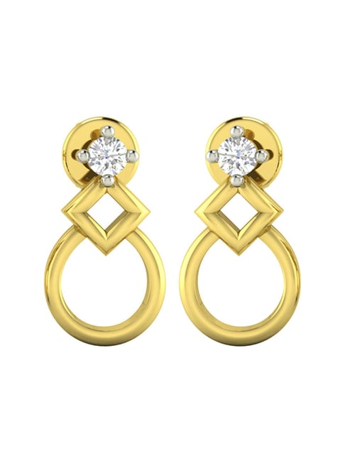 Gold Earrings for Women - Waman Hari Pethe Jewellers | Gold earrings for  women, Gold earrings, Diamond earrings for women