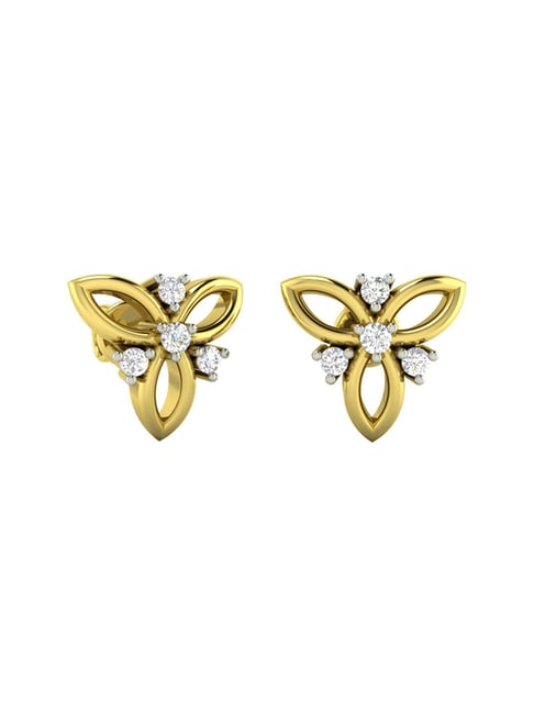 Gold Earrings - WHPS3201 | Waman Hari Pethe Sons