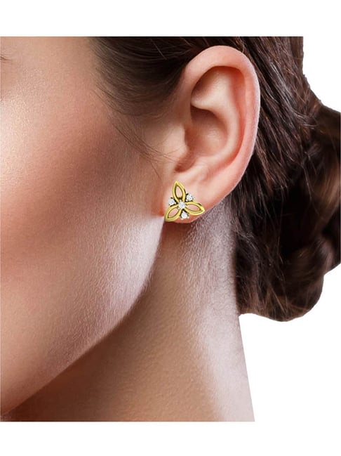 Buy WHP Jewellers 22KT (916) Yellow Gold Earring for Women-D22023093_FBA at  Amazon.in