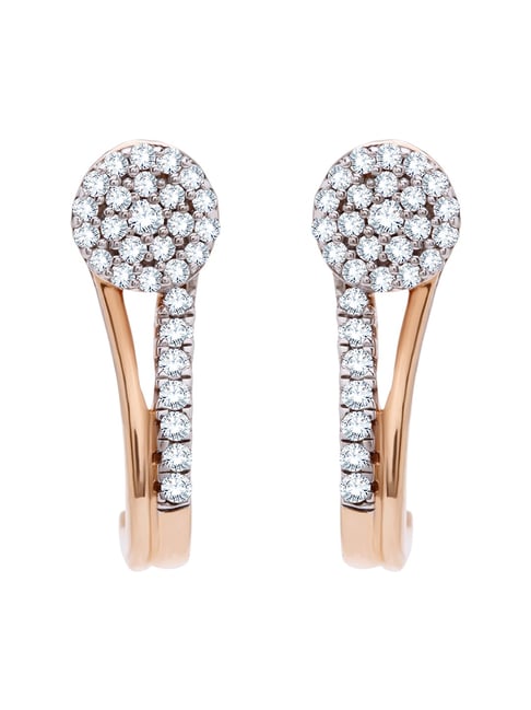 Piaget Rose Gold Diamond Earrings G38U0043