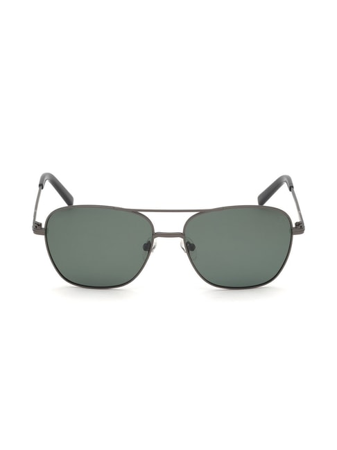 Timberland Sport Wrap Sunglasses Shiny Black Frame Green Lens TB7092 0 –  TheSunglassFashion