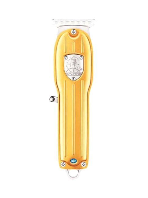 VGR V-089 Rechargeable Professional Hair Clipper and Trimmer for Men - 120 Min Runtime (Gold)